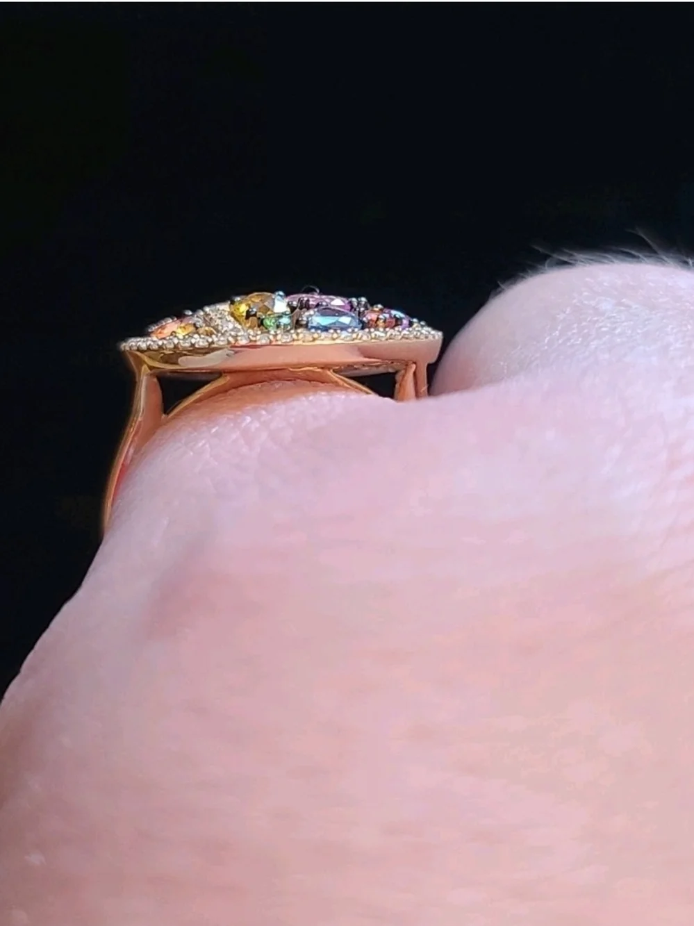 EFFY *Rare Find* Brand New 14K Gold Multi-Stone Ring Size 7